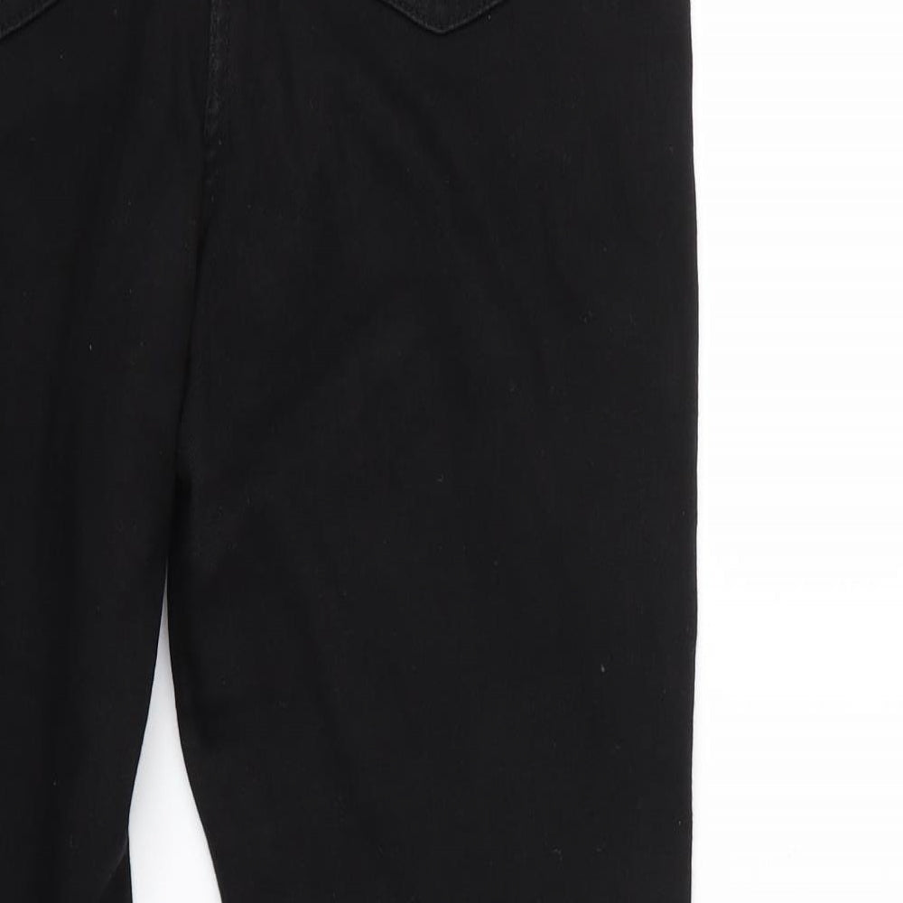 Papaya Womens Black   Skinny Jeans Size 16 L28 in