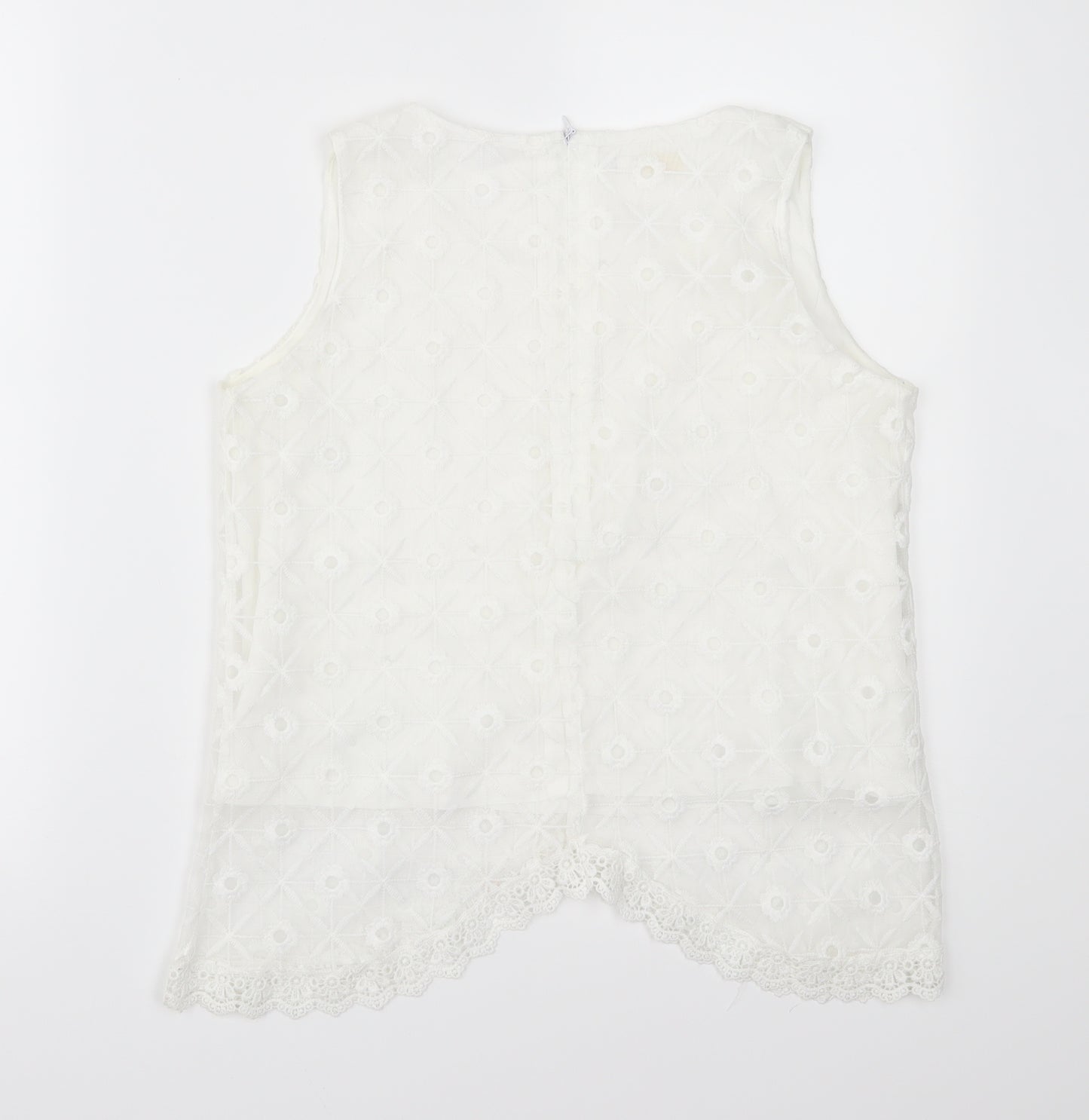 Mosnova Womens   Lace Basic Blouse Size S
