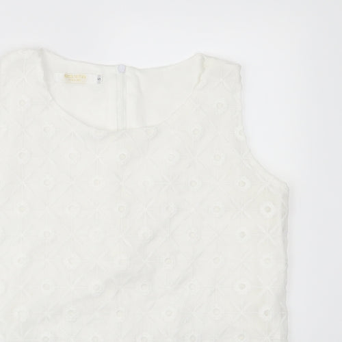 Mosnova Womens   Lace Basic Blouse Size S