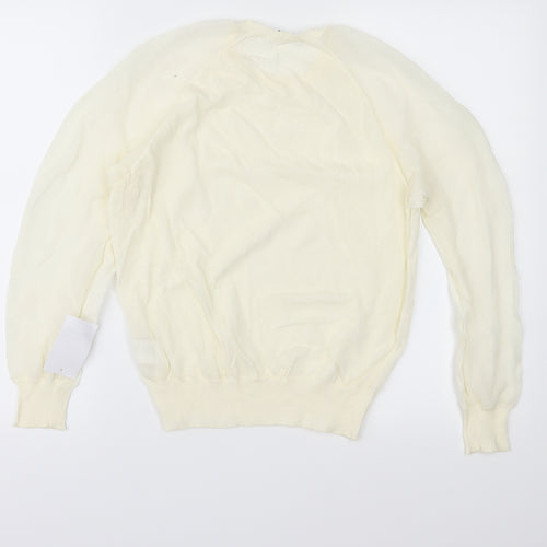 & Other Stories Womens Ivory  Knit Pullover Jumper Size M
