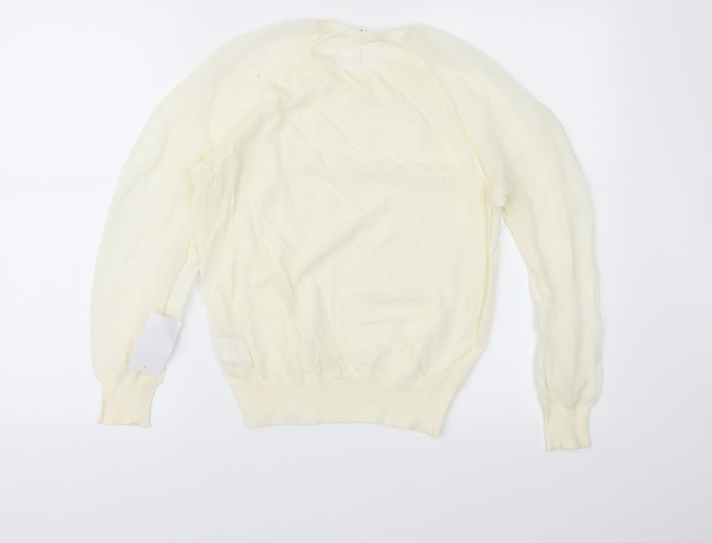 & Other Stories Womens Ivory  Knit Pullover Jumper Size M