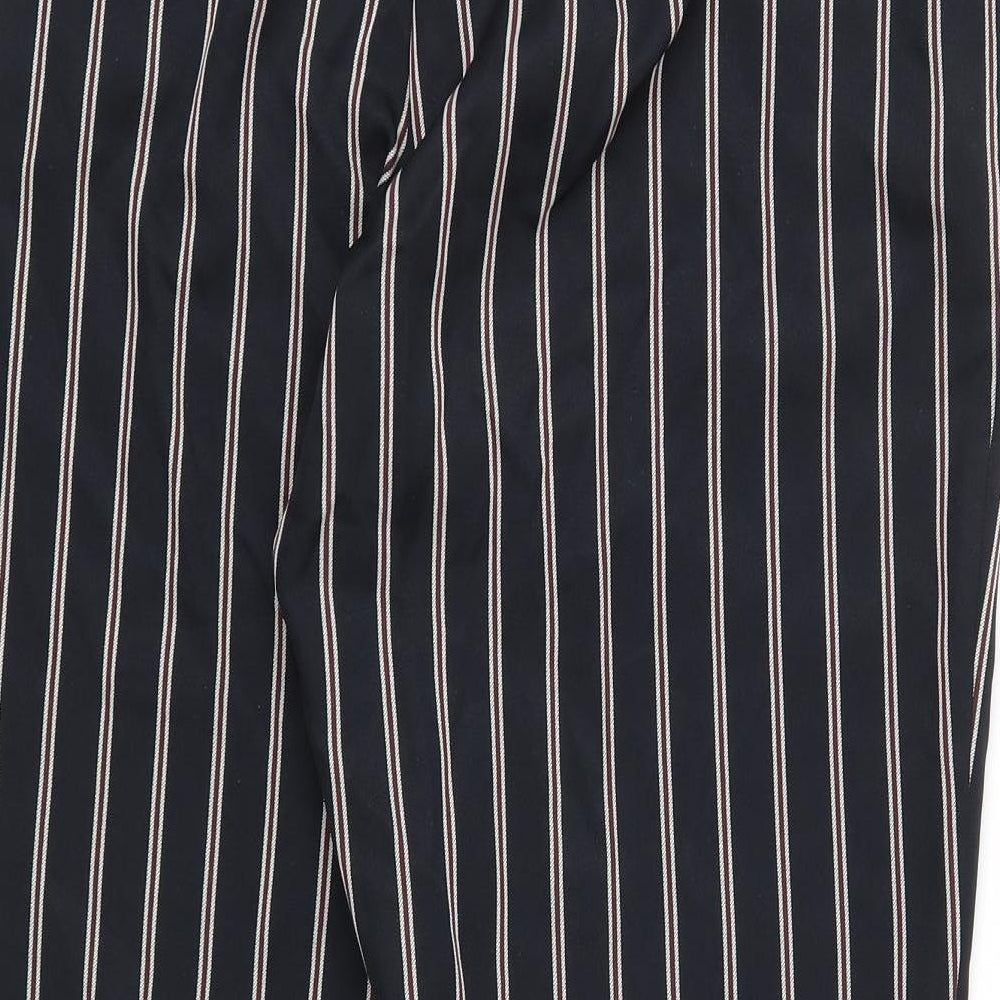 TU Womens Blue Striped  Trousers  Size 16 L28 in