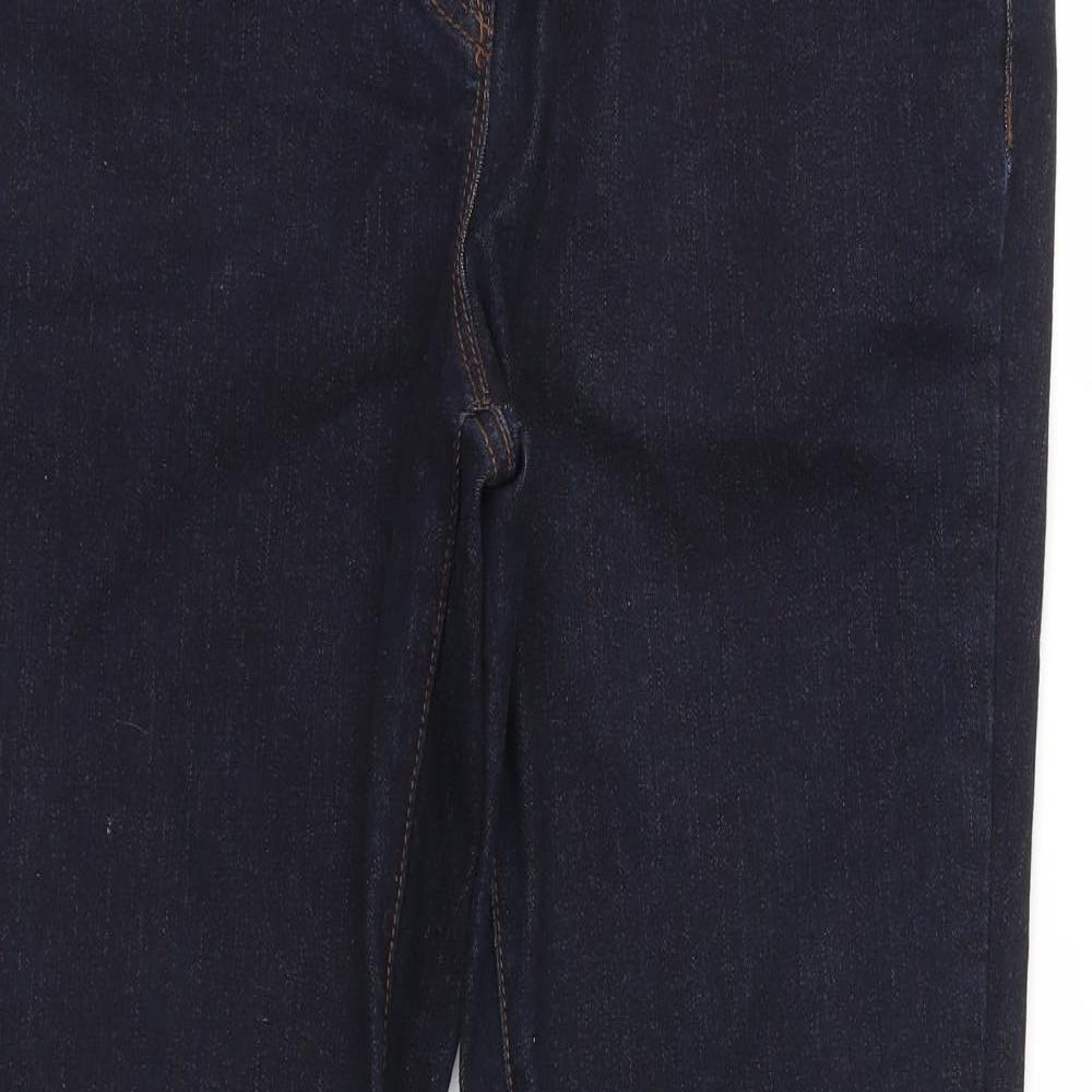 NEXT Womens Blue  Denim Flared Jeans Size 14 L30 in