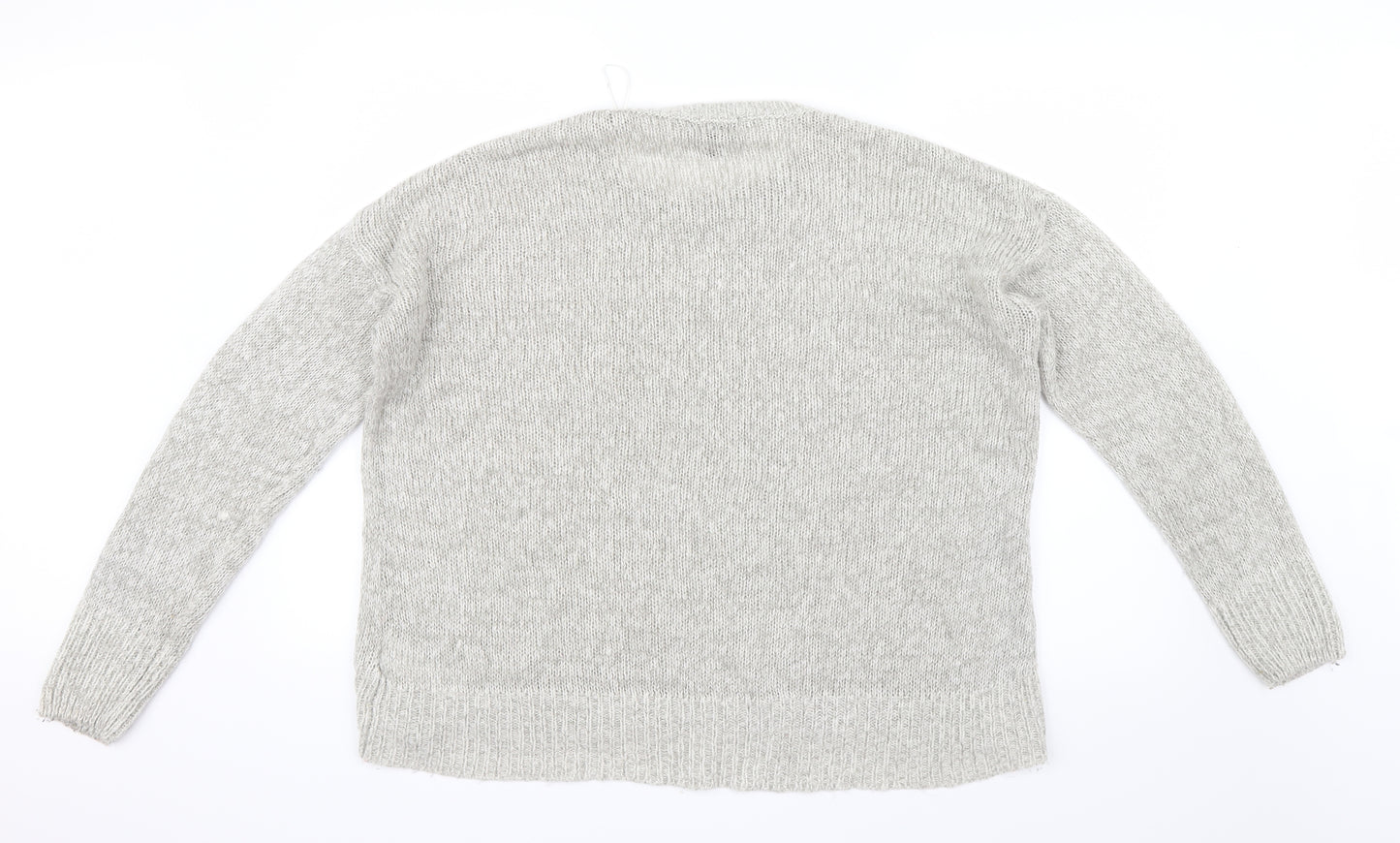 New Look Womens Ivory  Knit Pullover Jumper Size L
