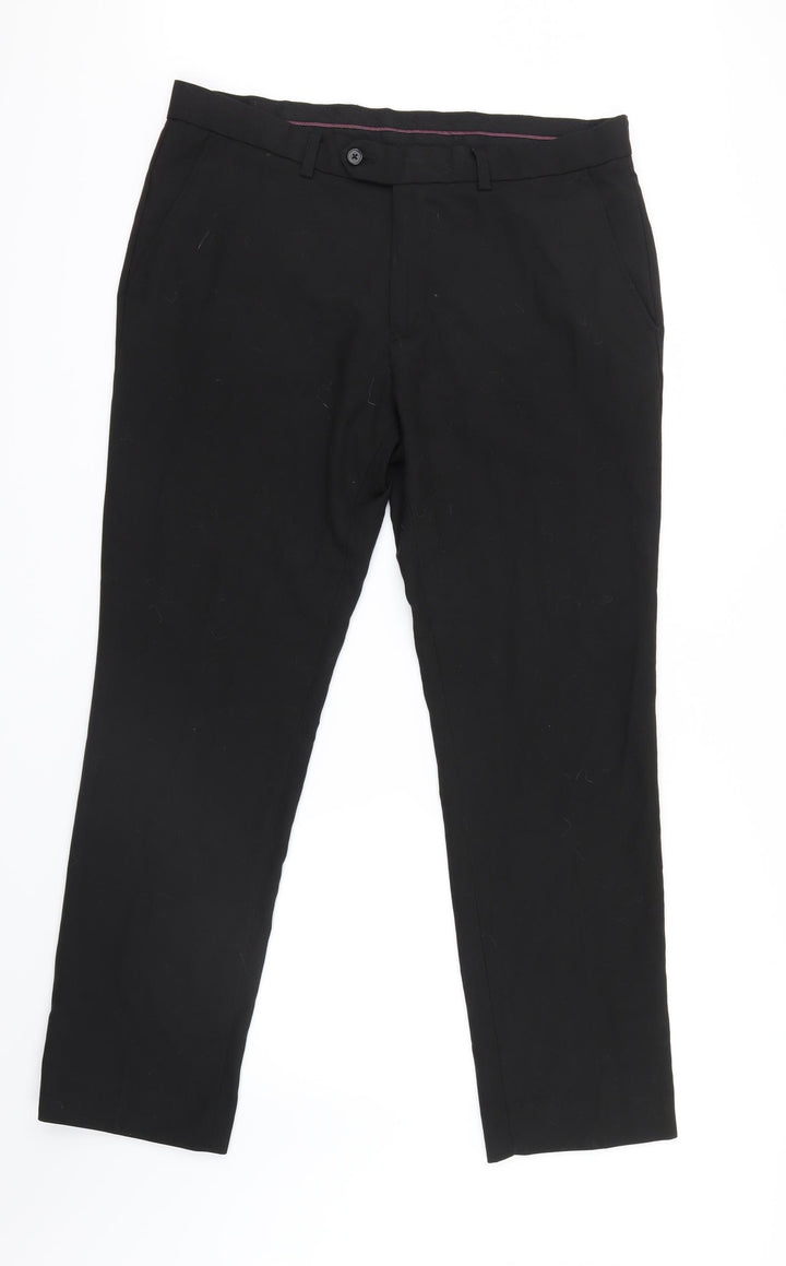NEXT Womens Black Trousers Size 34 in L29 in