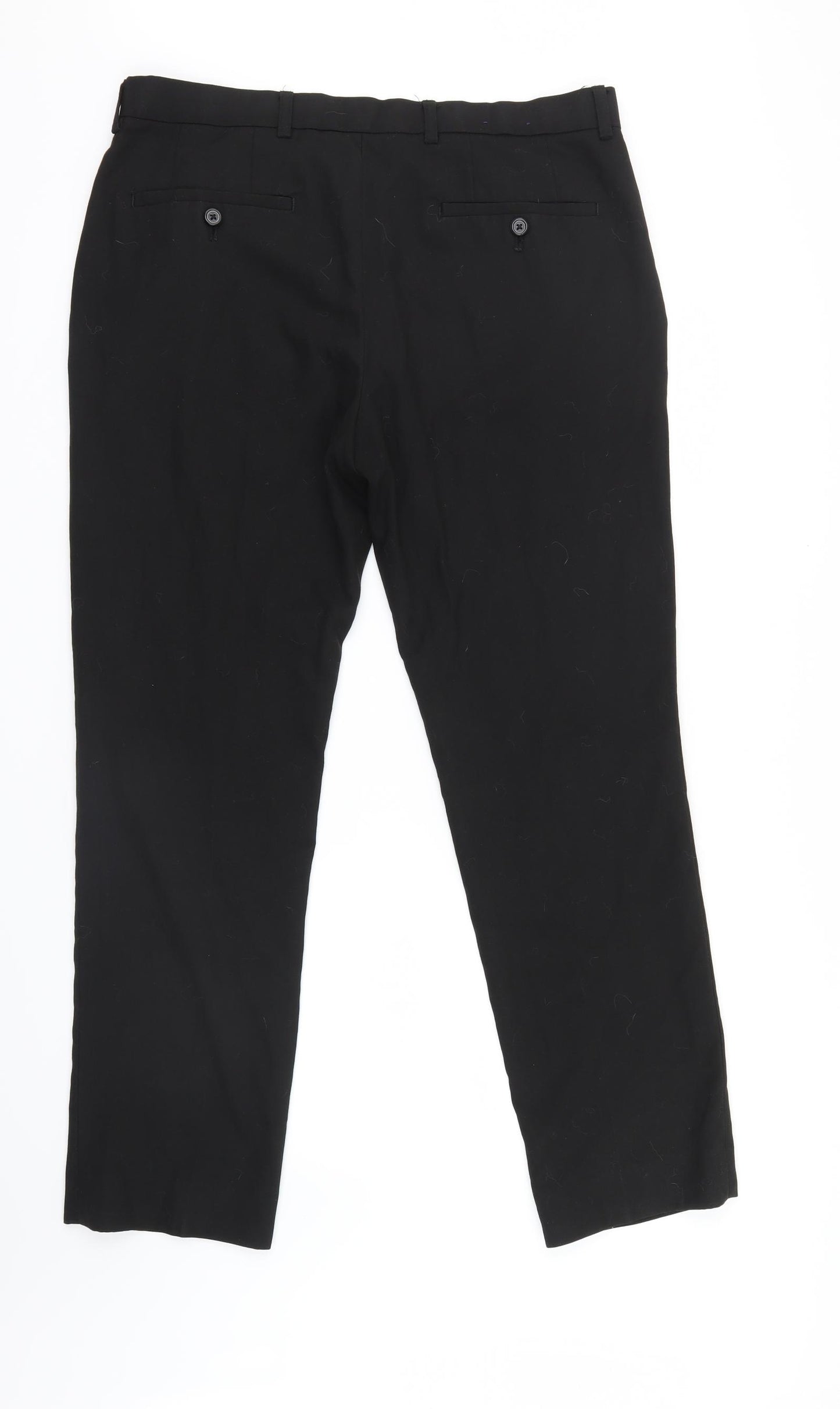 NEXT Womens Black   Trousers  Size 34 in L29 in