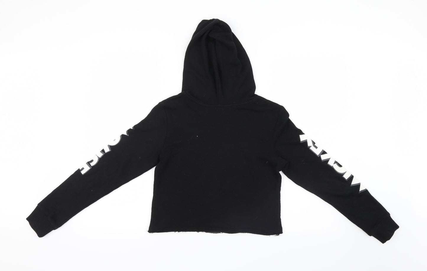 H&M Girls Black   Pullover Hoodie Size 11-12 Years  - Mickey Mouse