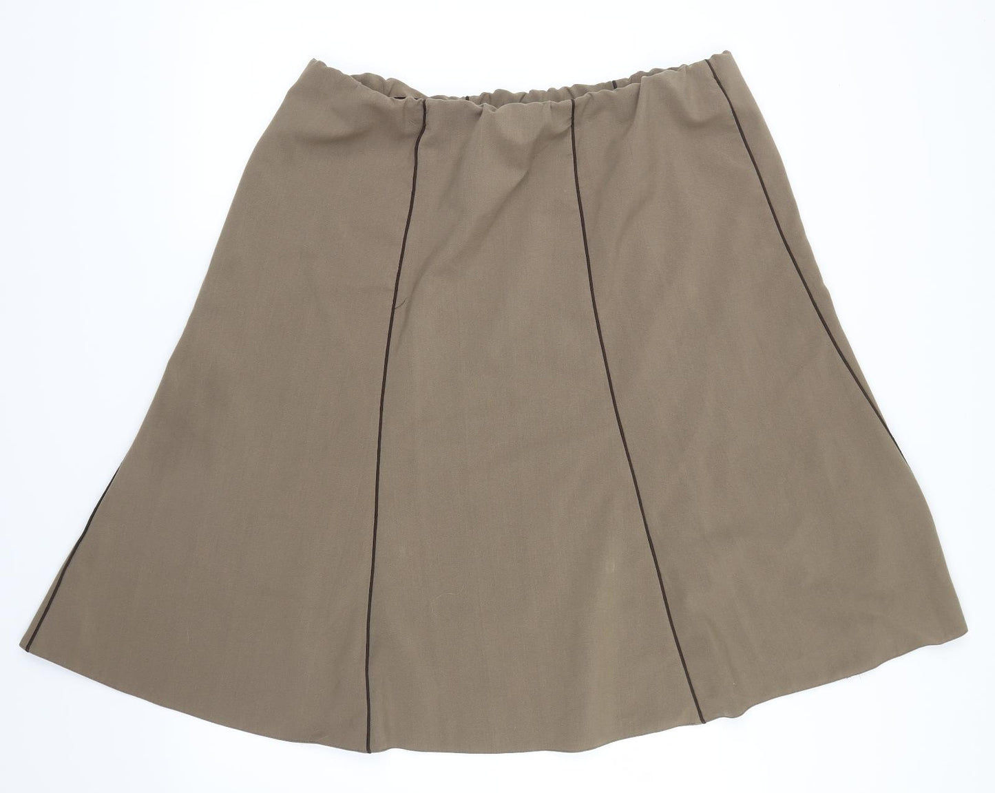 Preworn Womens Green   A-Line Skirt Size 20