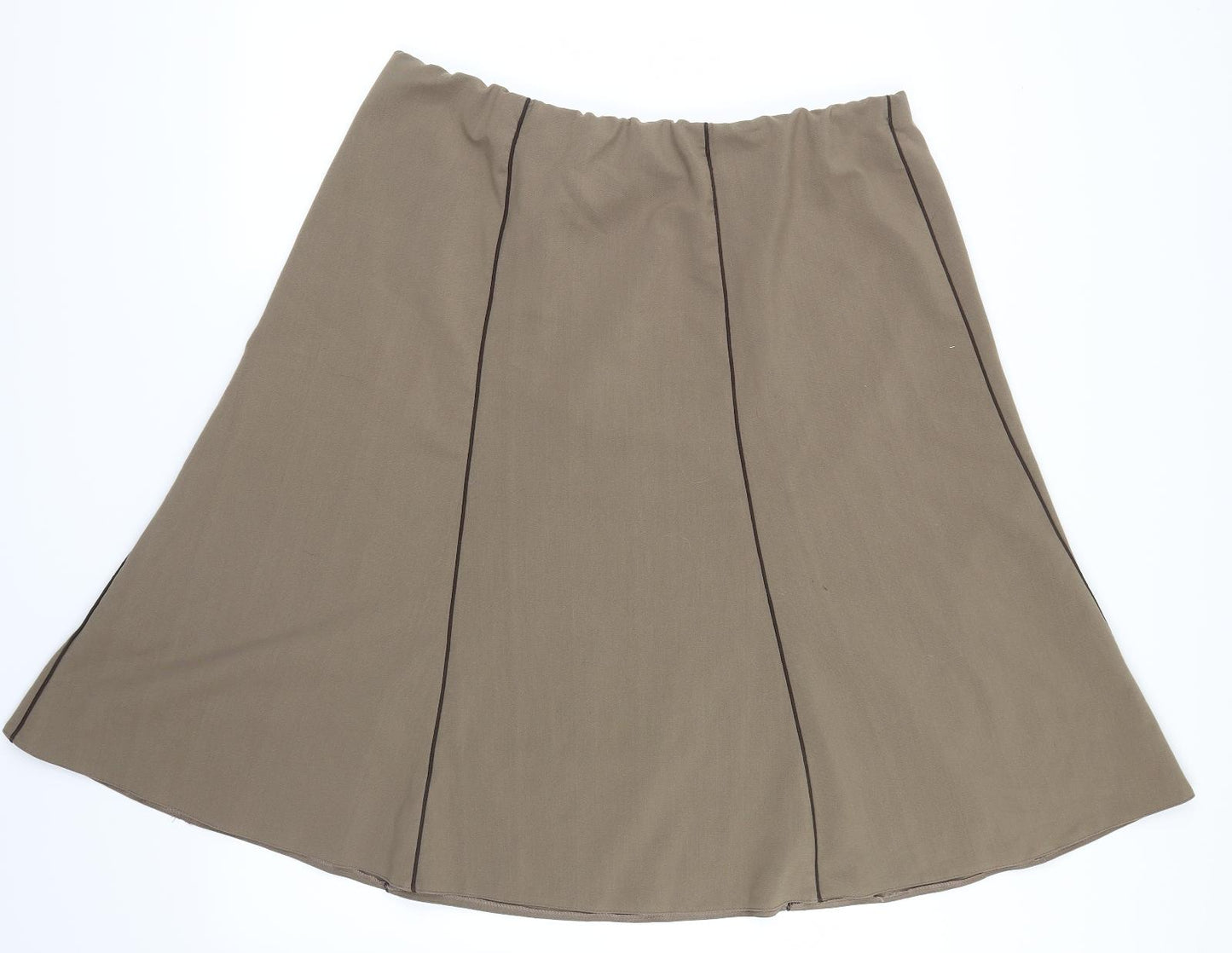 Preworn Womens Green   A-Line Skirt Size 20