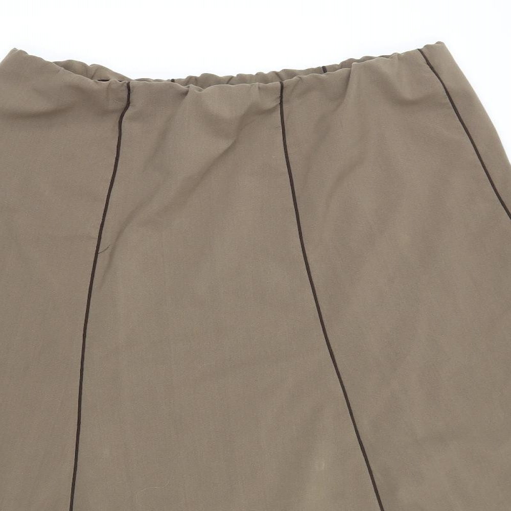 Preworn Womens Green   A-Line Skirt Size 20