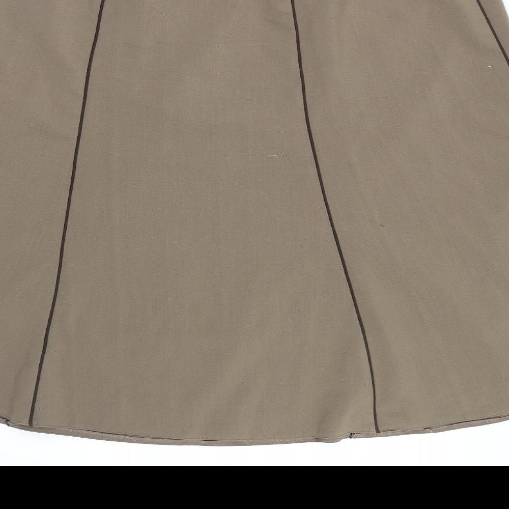 Preworn Womens Green   A-Line Skirt Size 20