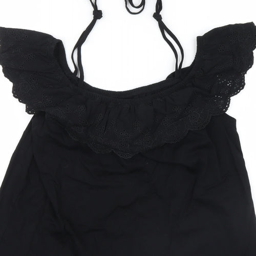 redherring Womens Black   Basic T-Shirt Size 12