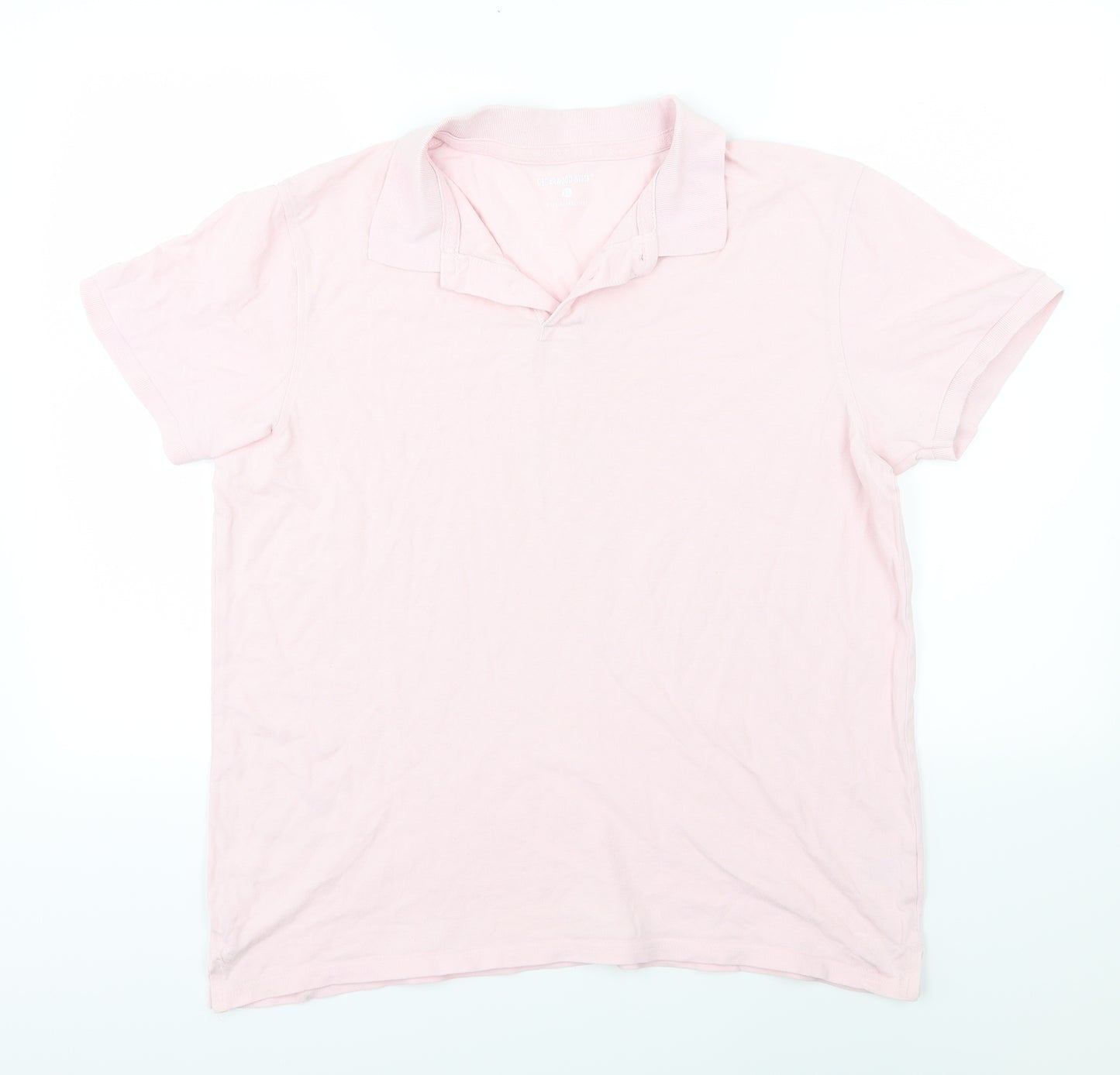 Cedar Wood State Mens Pink  Jersey  Polo Size XL