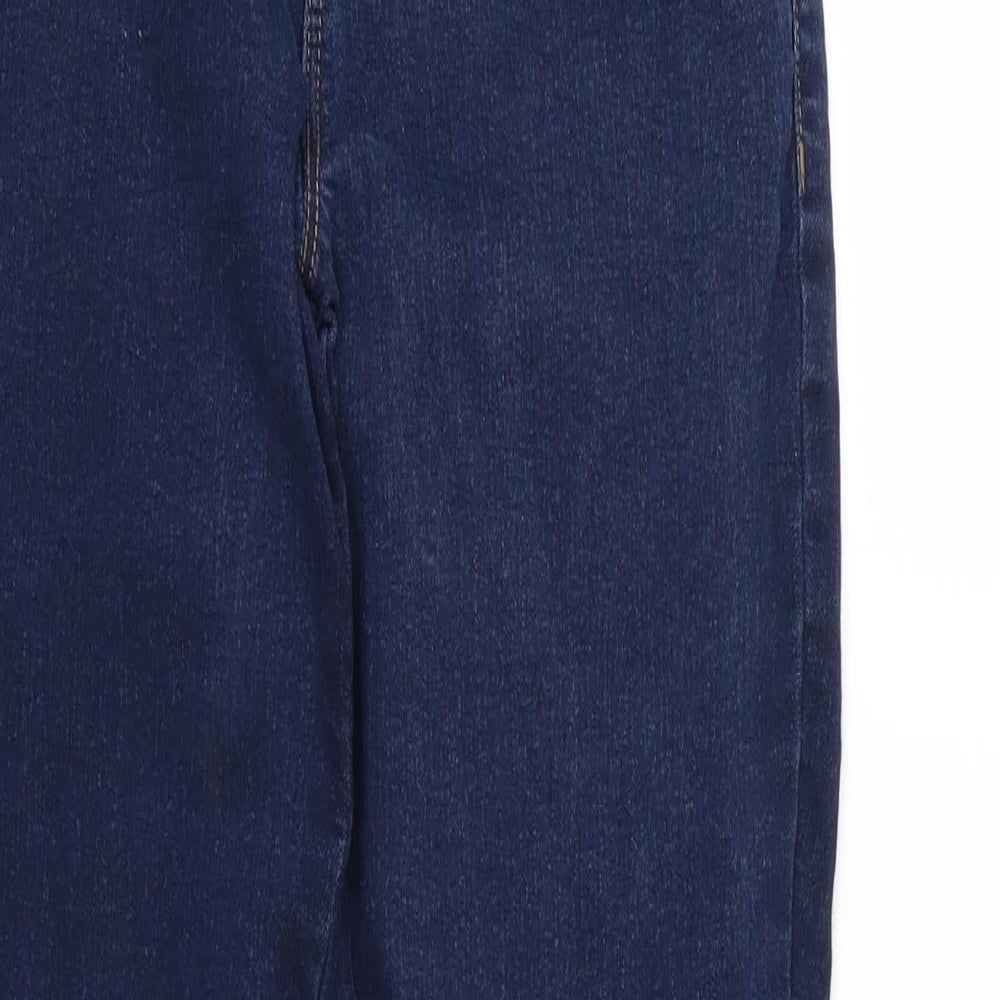 Dorothy Perkins Womens Blue  Denim Skinny Jeans Size 8 L28 in