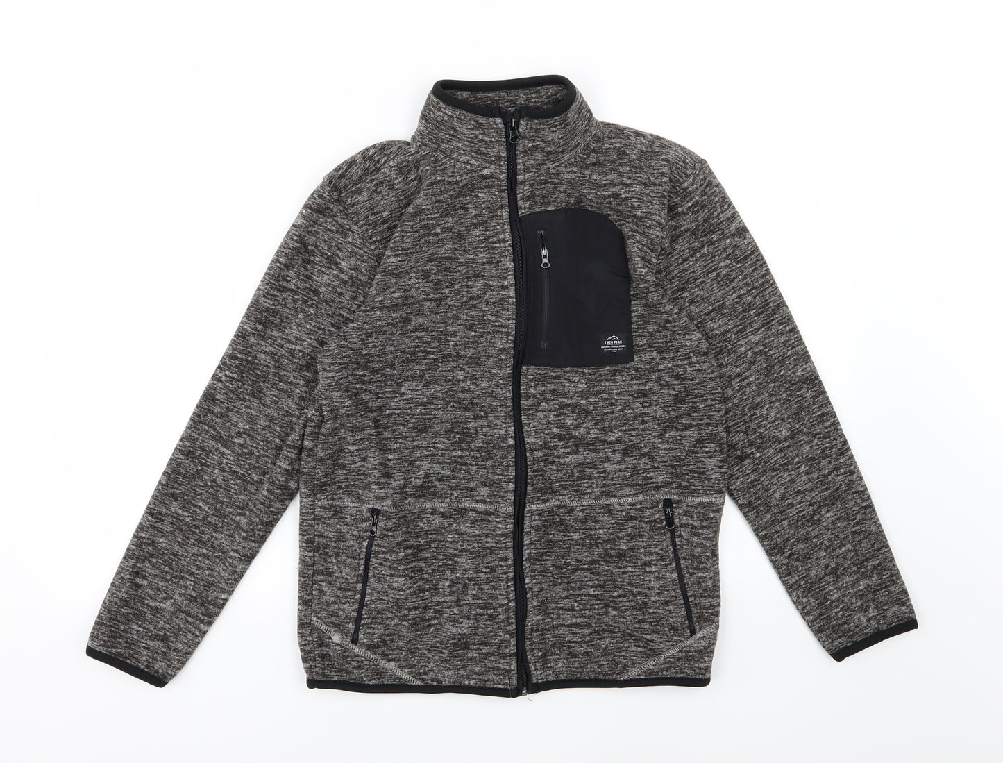 George Boys Grey  Fleece Jacket  Size 12-13 Years