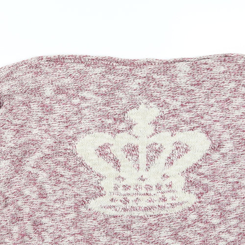 Preworn Womens Red  Knit Pullover Jumper Size XL  - Crown