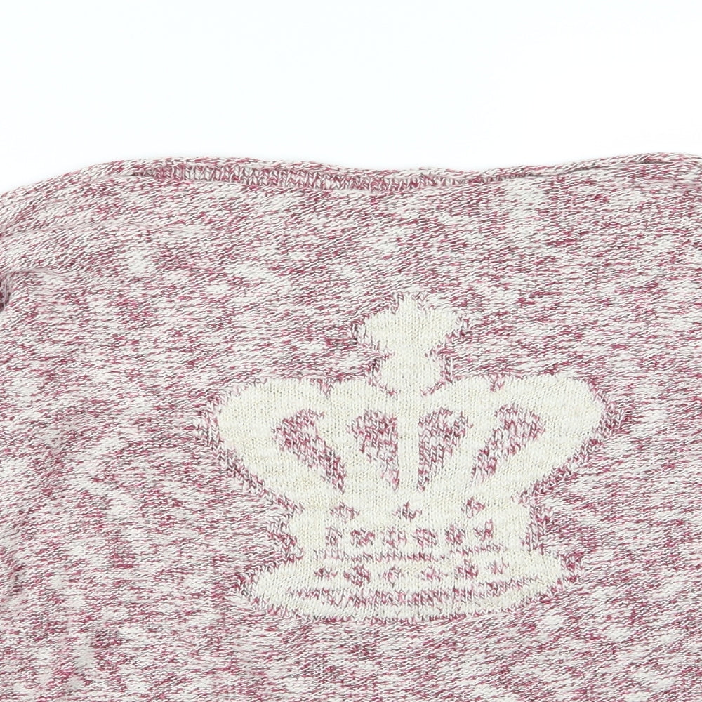 Preworn Womens Red  Knit Pullover Jumper Size XL  - Crown