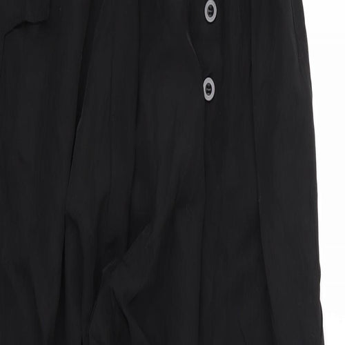 Zanzea Womens Black   Trousers  Size L L28 in