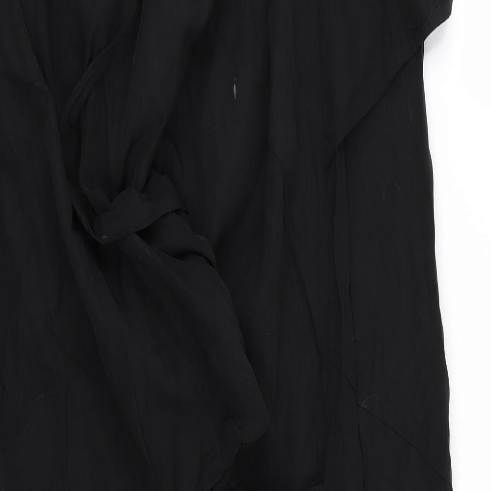 Zanzea Womens Black   Trousers  Size L L28 in