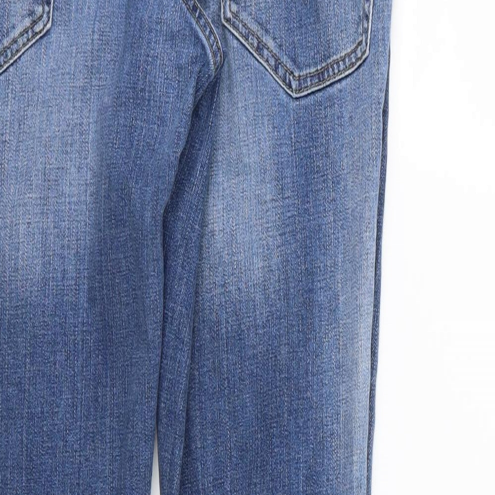 Just Cavalli Womens Blue  Denim Mom Jeans Size 34 in L31 in