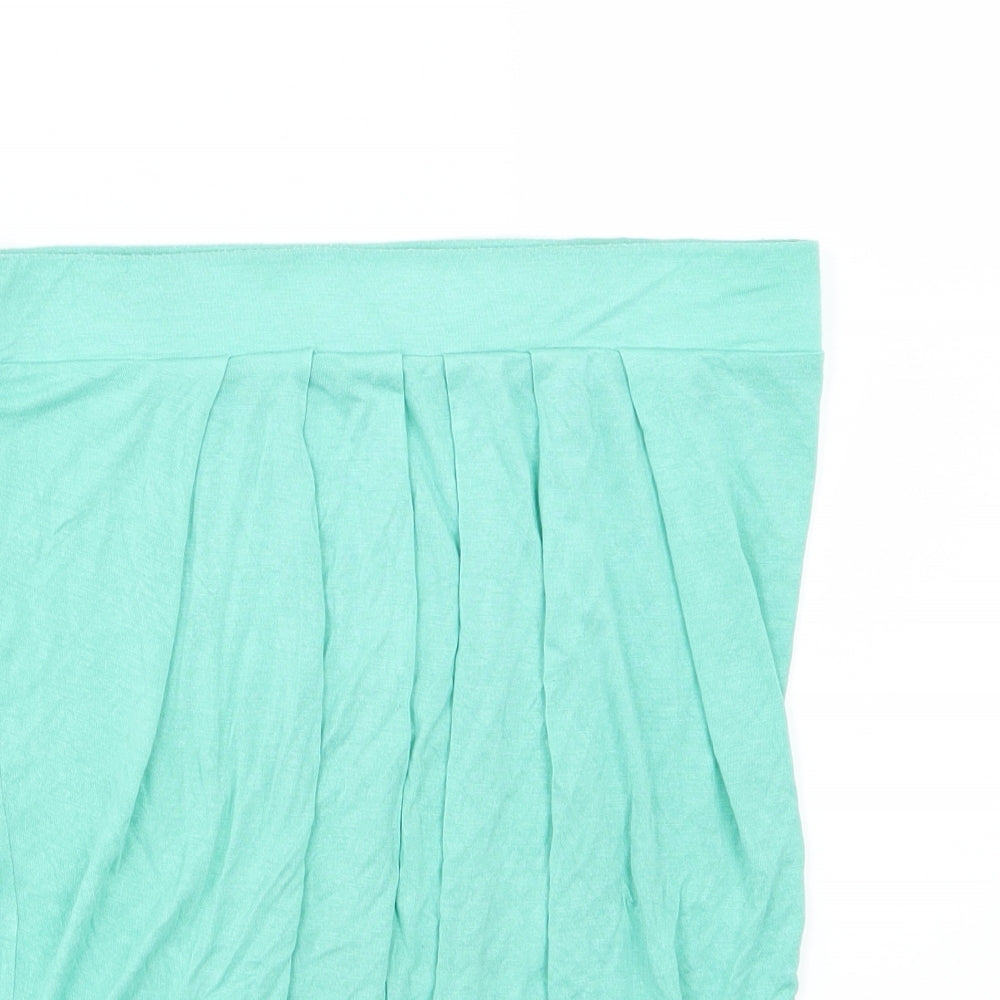 Pattyboutik Womens Green  Jersey Basic T-Shirt Size M