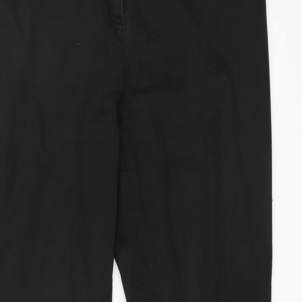 NEXT Womens Black   Trousers  Size 14 L32 in - LONG LEG bootcut