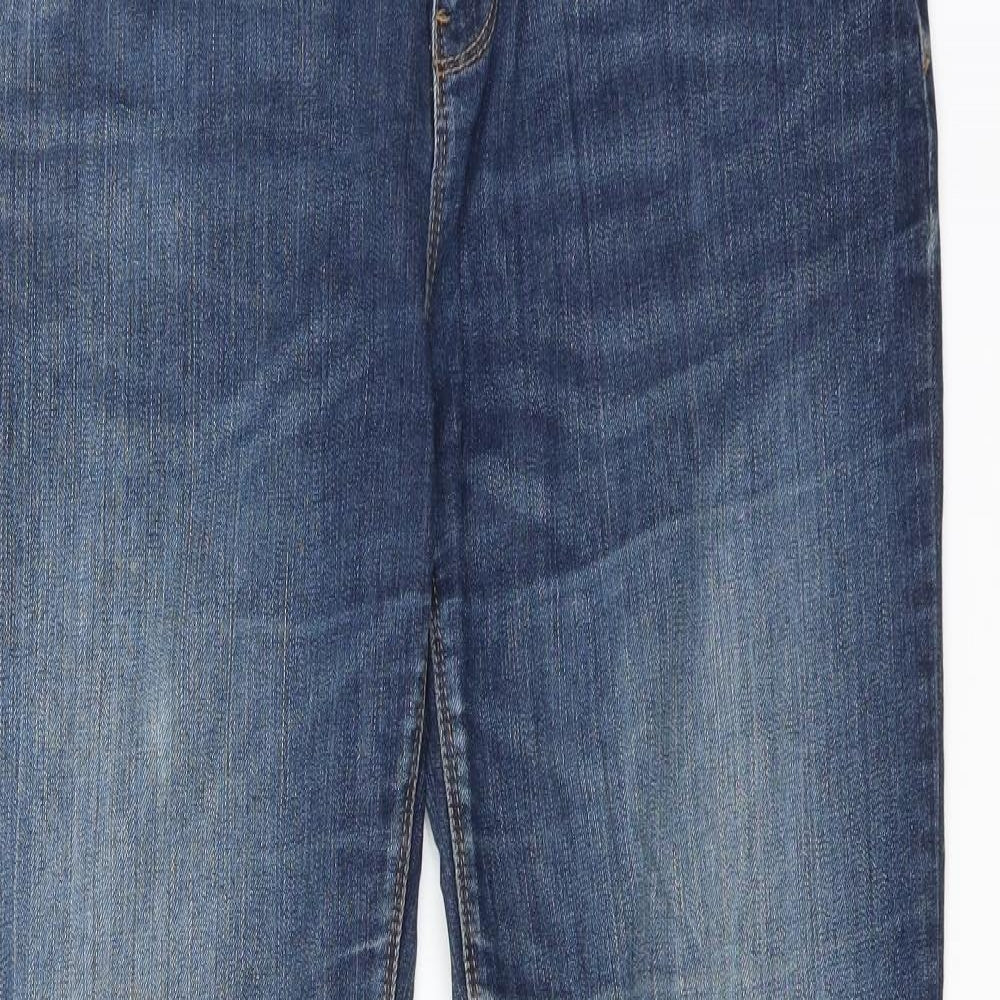 NEXT Womens Blue   Straight Jeans Size 12 L31 in
