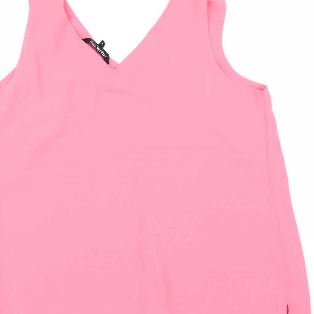 Debenhams Womens Pink   Basic Blouse Size 16