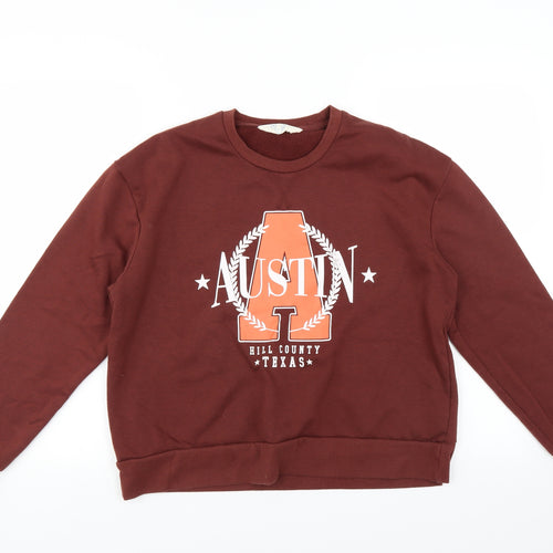 Primark Womens Brown   Pullover Sweatshirt Size S  - Austin Texas