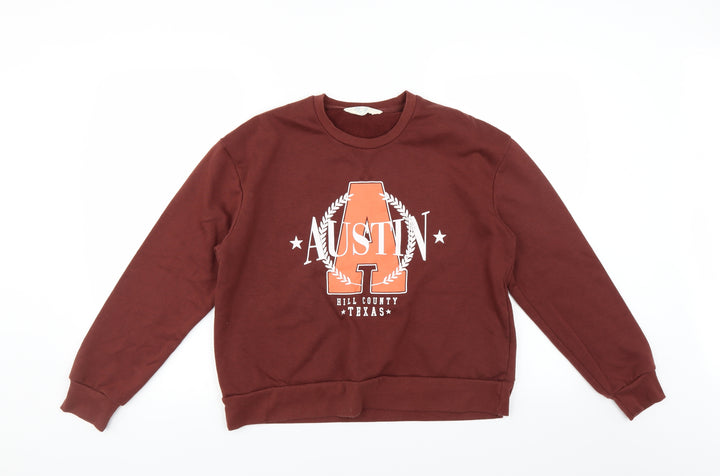 Primark Womens Brown   Pullover Sweatshirt Size S  - Austin Texas