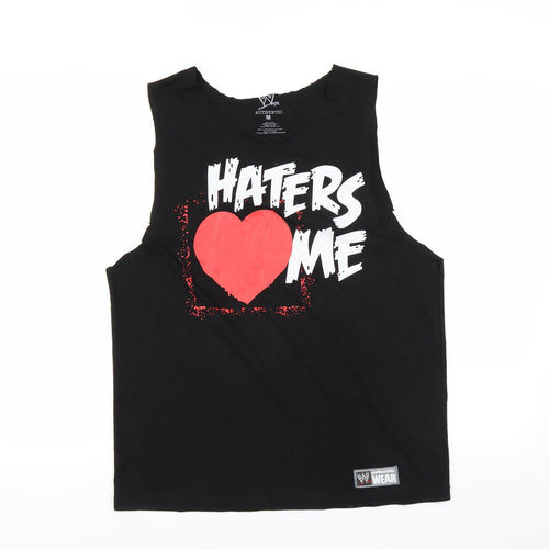 Authentic Womens Black   Basic Tank Size M