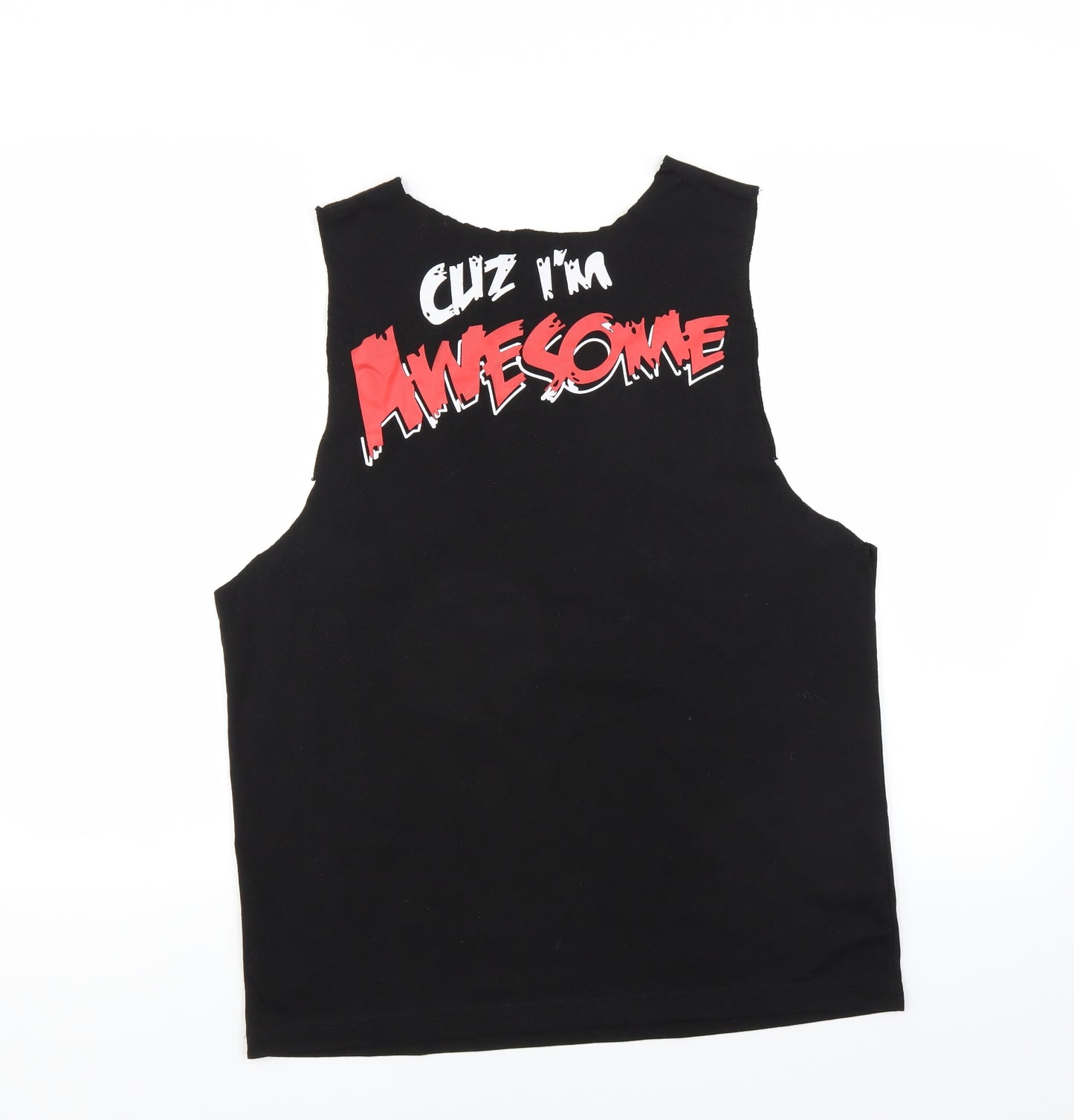 Authentic Womens Black   Basic Tank Size M