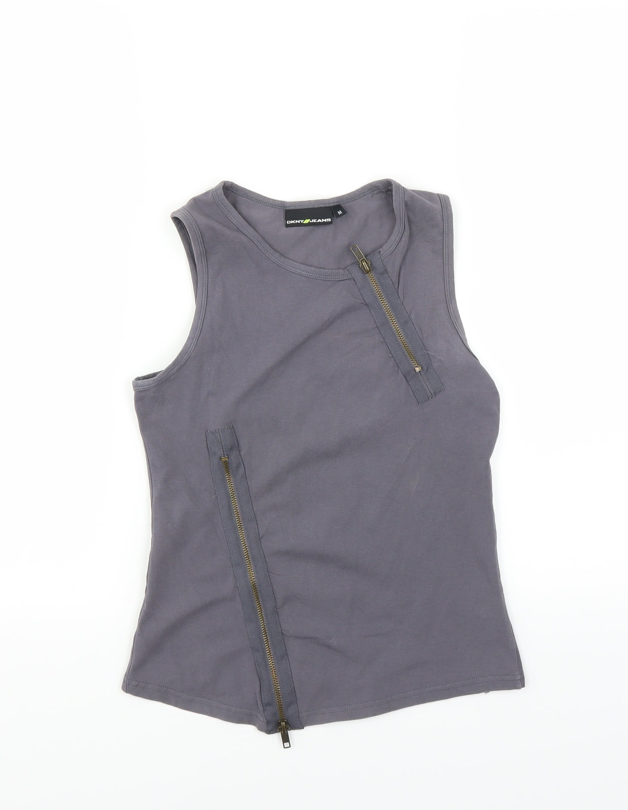 DKNY Jeans Womens Purple   Basic Tank Size M
