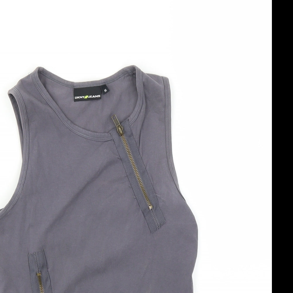 DKNY Jeans Womens Purple   Basic Tank Size M