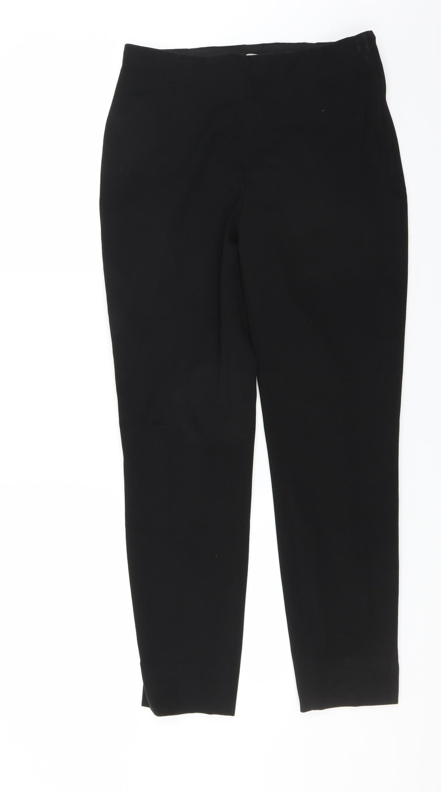 H&M Womens Black   Trousers  Size 12 L28 in - Ankle Grazer