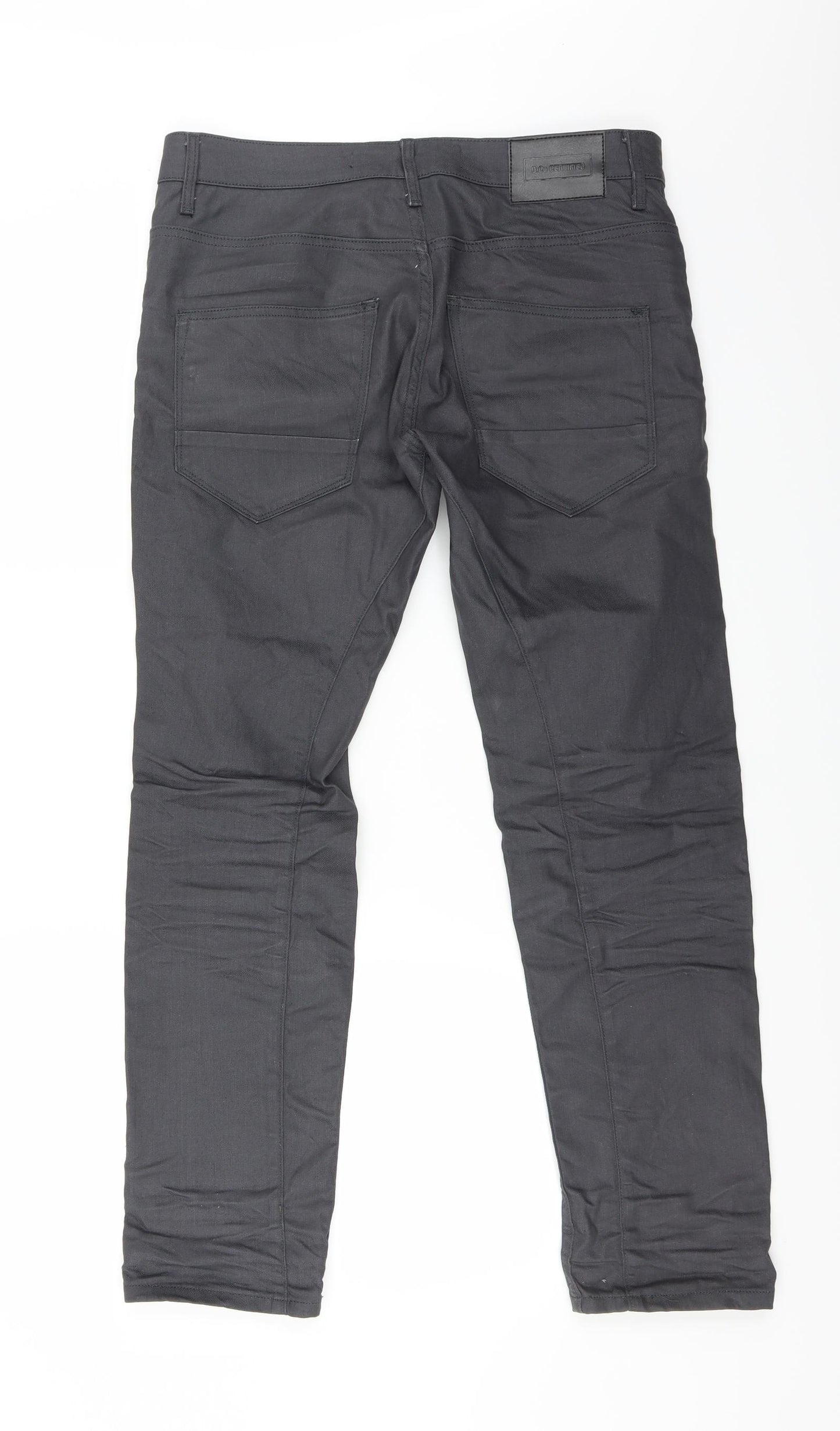 Denim co Mens Grey   Straight Jeans Size 32 in L30 in