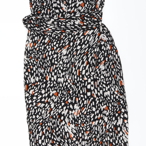 SheIn Womens Black   Wrap Dress  Size L