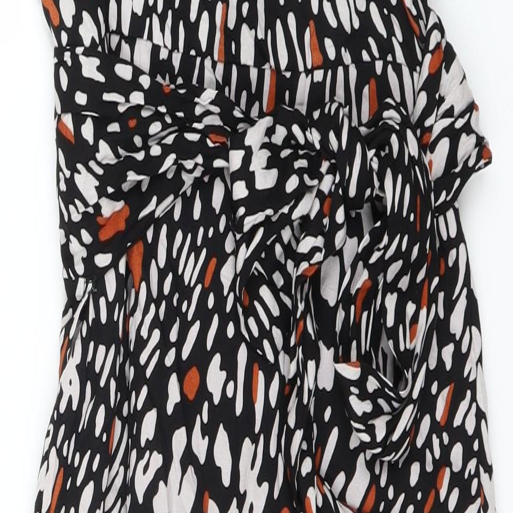 SheIn Womens Black   Wrap Dress  Size L