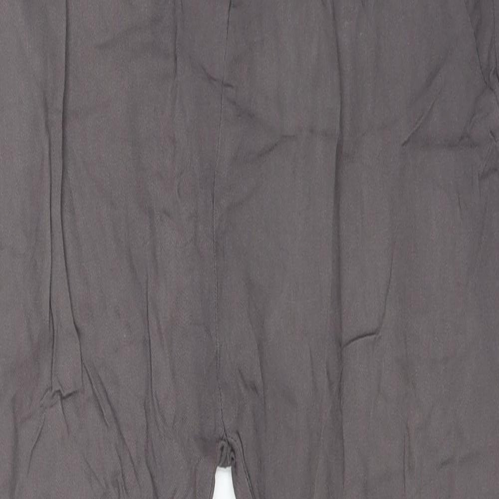 ASOS Womens Grey   Trousers  Size 10 L26 in - Ankle Grazer