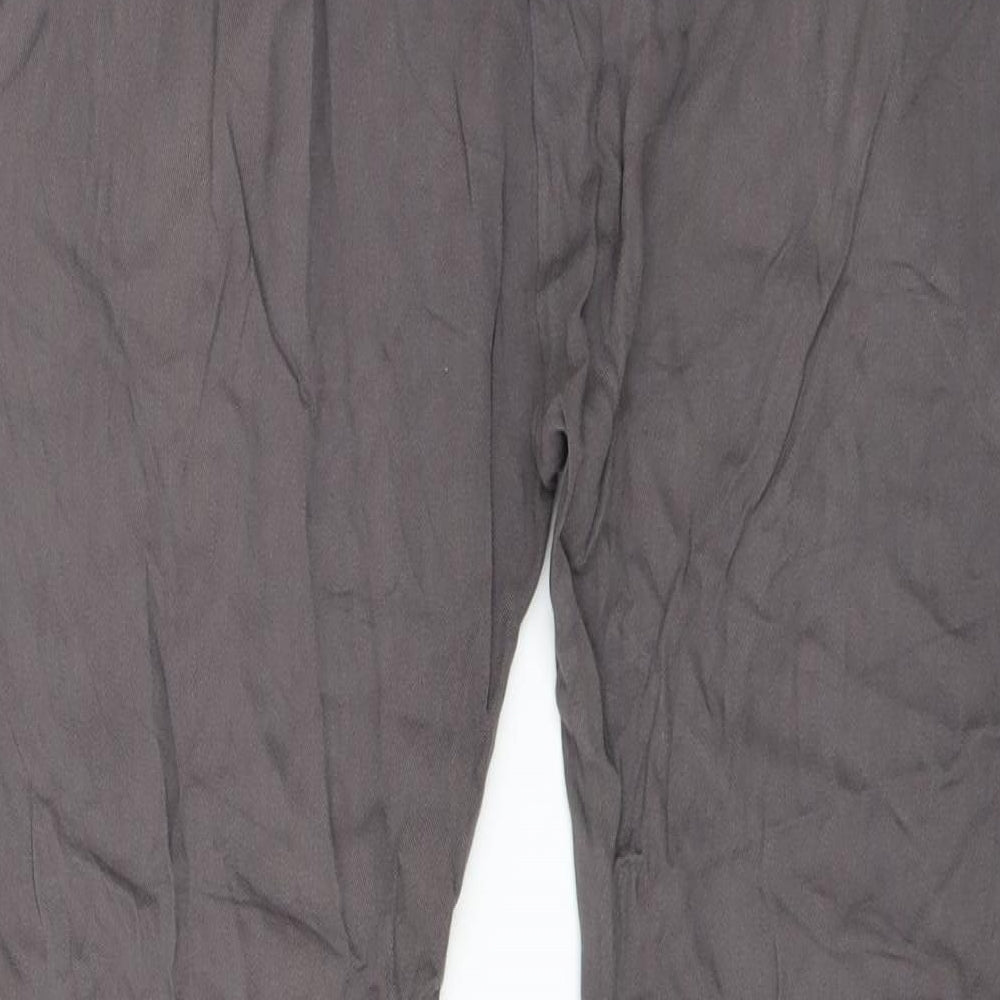 ASOS Womens Grey   Trousers  Size 10 L26 in - Ankle Grazer