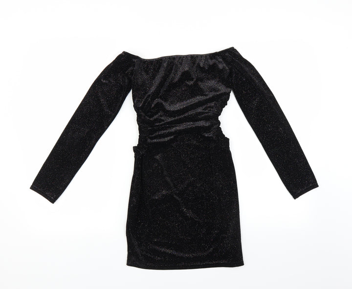 kiah Womens Black   Bodycon  Size 10  - glittery