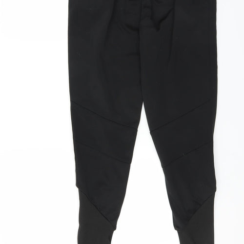 Sandico Mens Black   Jogger Trousers Size M L30 in