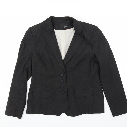 NEXT Womens Grey   Jacket Suit Jacket Size 16