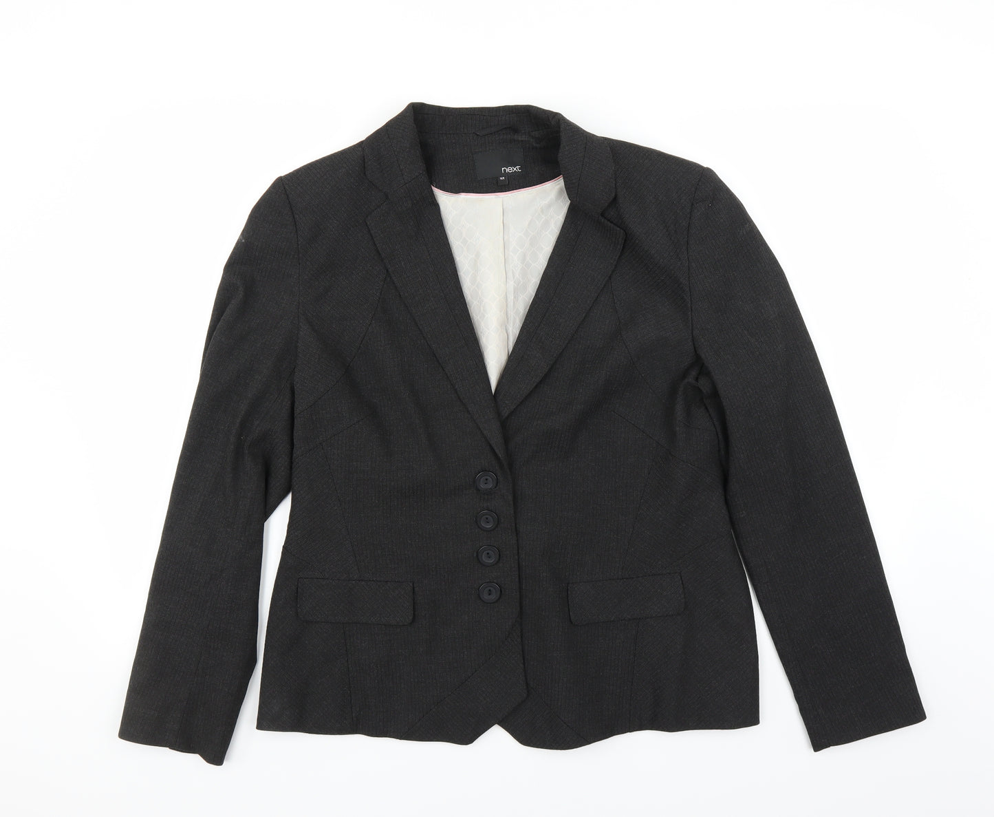 NEXT Womens Grey   Jacket Suit Jacket Size 16