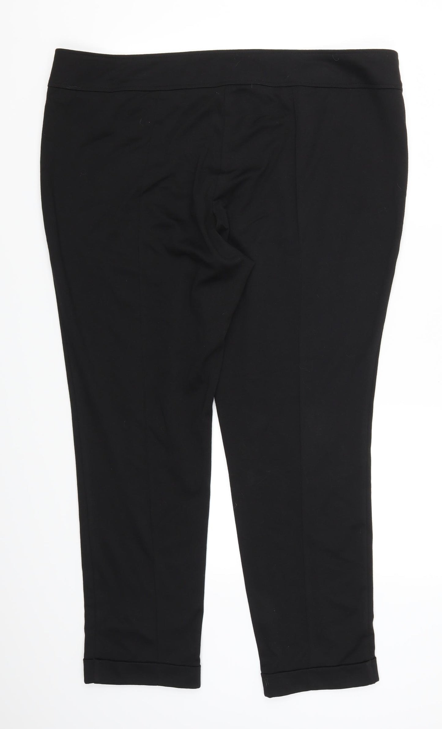 F&F Womens Black   Trousers  Size 20 L28 in