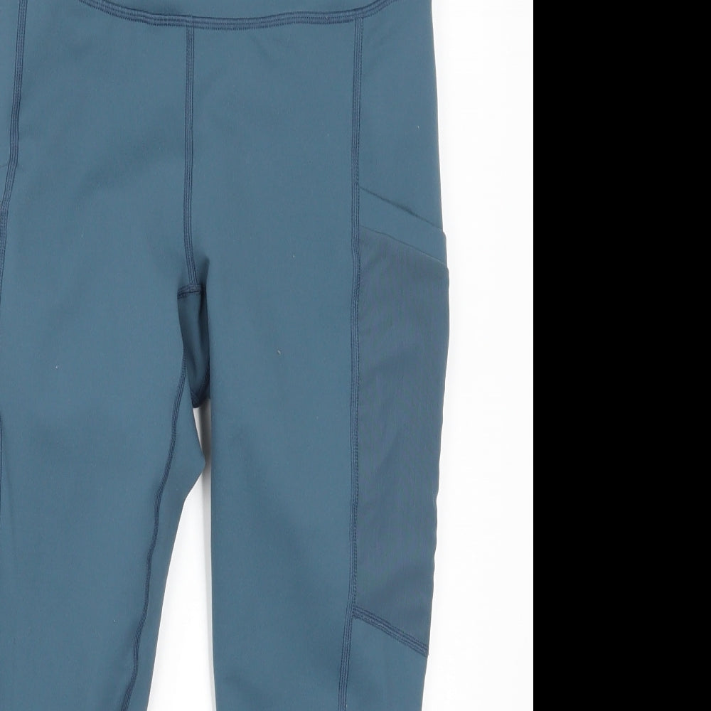 Fabletics Womens Blue   Track Pants Leggings Size 24 in L21 in