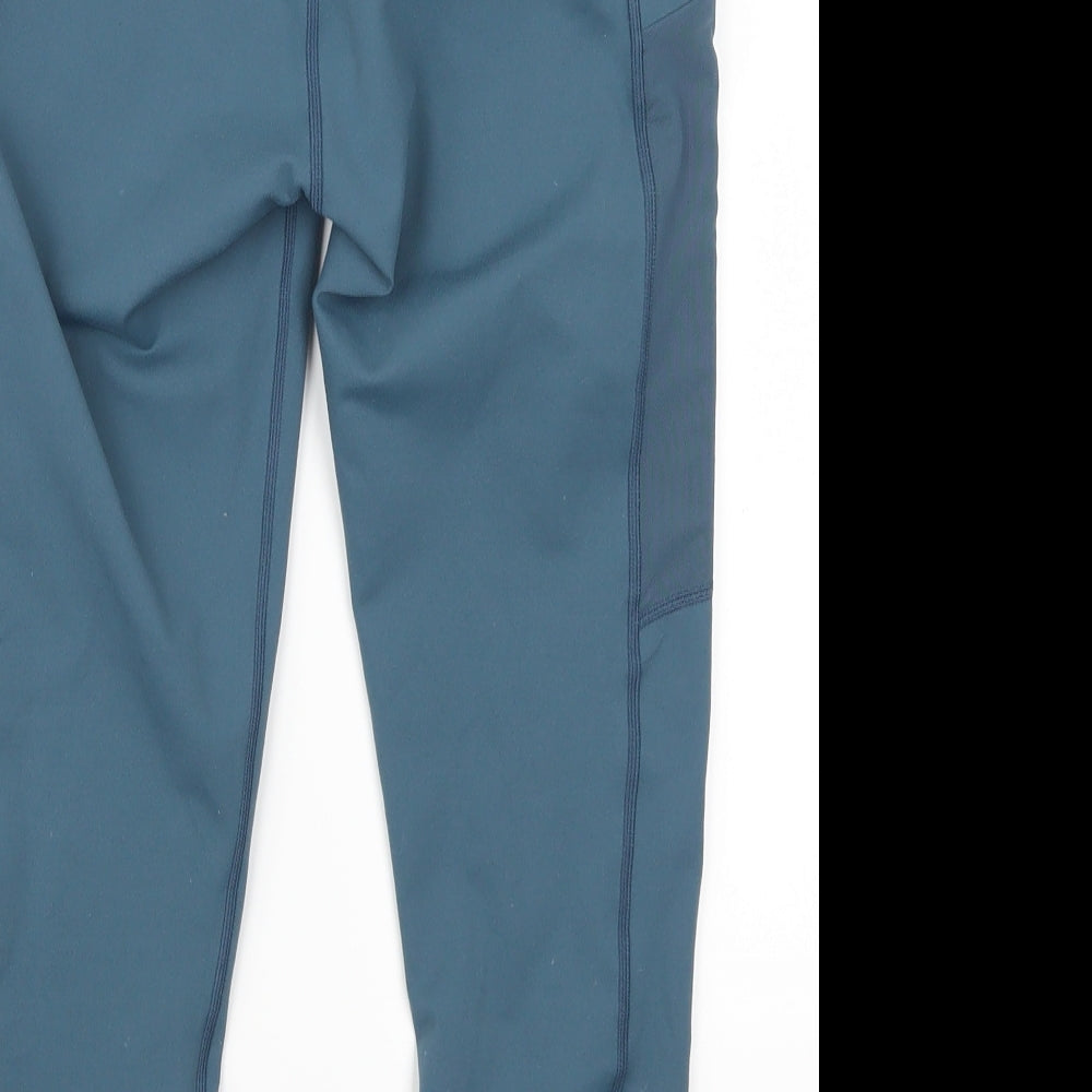 Fabletics Womens Blue   Track Pants Leggings Size 24 in L21 in