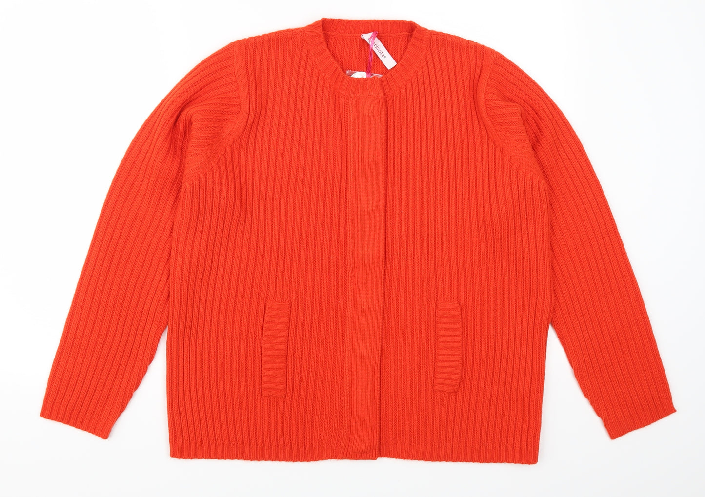 Marisota Womens Red   Cardigan Jumper Size 16