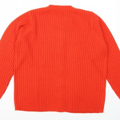 Marisota Womens Red   Cardigan Jumper Size 16