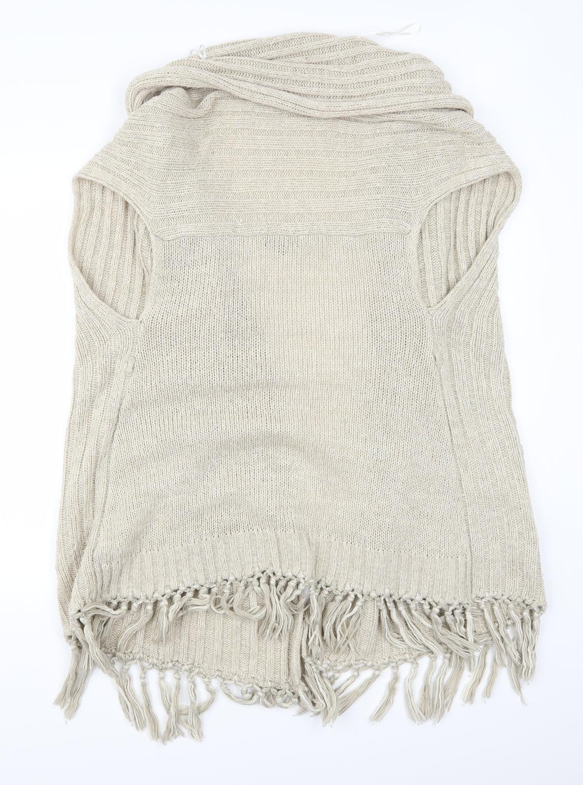 New Look Womens Beige   Cardigan Jumper Size M